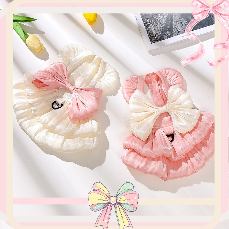 Baby Clothing Yarn - Baby Kat Prinses Jurk Doek Pop