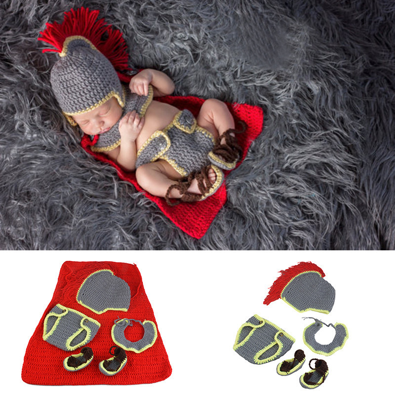 Baby Clothing Crochet - Handgemaakte haak pasgeboren baby jongens fotografie