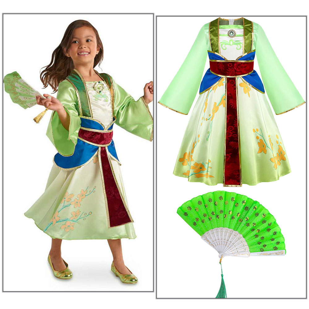 Baby Xmas Clothing - Carnaval Cosplay Halloween Baby Meisjes Mulan