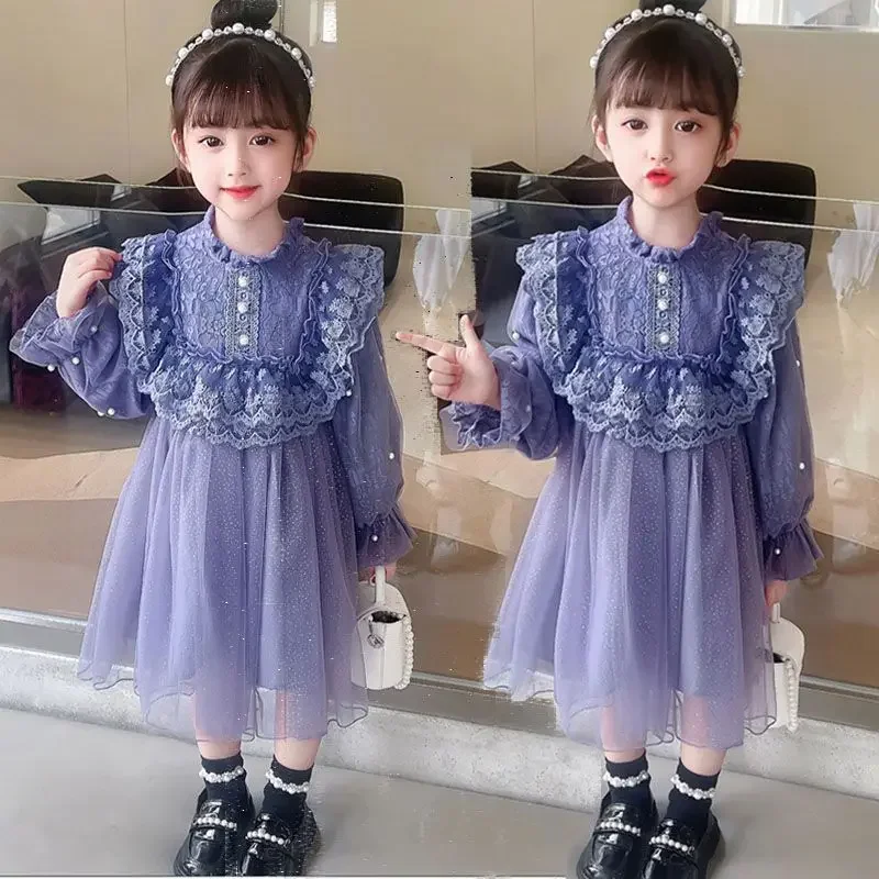 Baby Clothing Yarn - Nieuwe kinderkleding Kant Verjaardag Prinses Rok