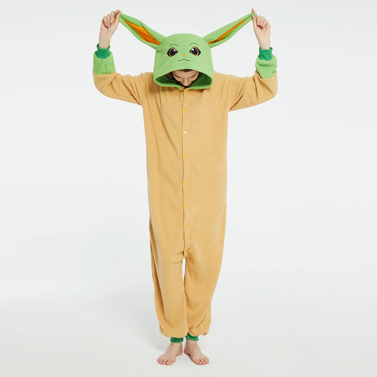 Volwassenen Yoda Baby Grogu On - Baby Xmas Clothing recensie en prijs
