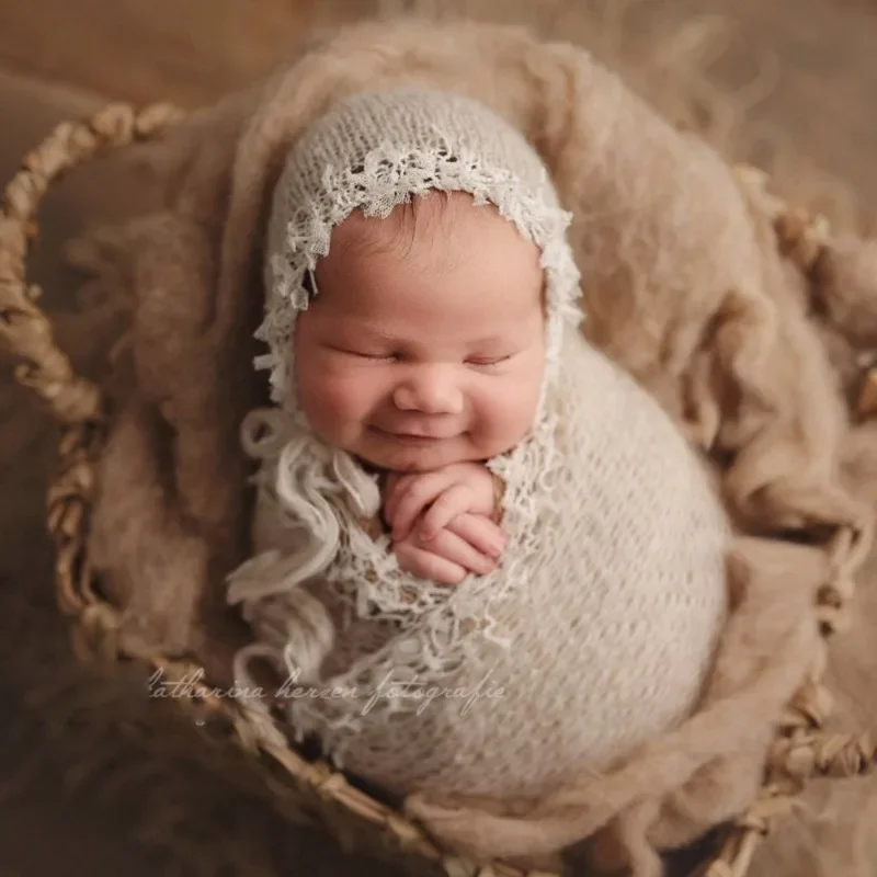 Babyfotografie rekwisieten Moh - Baby Clothing Yarn recensie en prijs