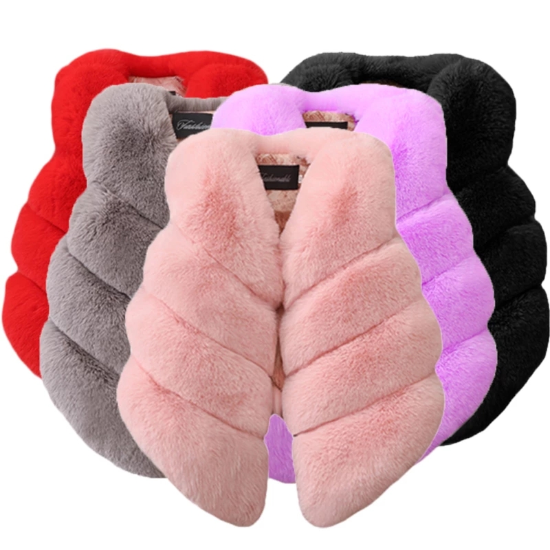 Baby Meisjes Nepbont Vest Outf - Baby Xmas Clothing recensie en prijs
