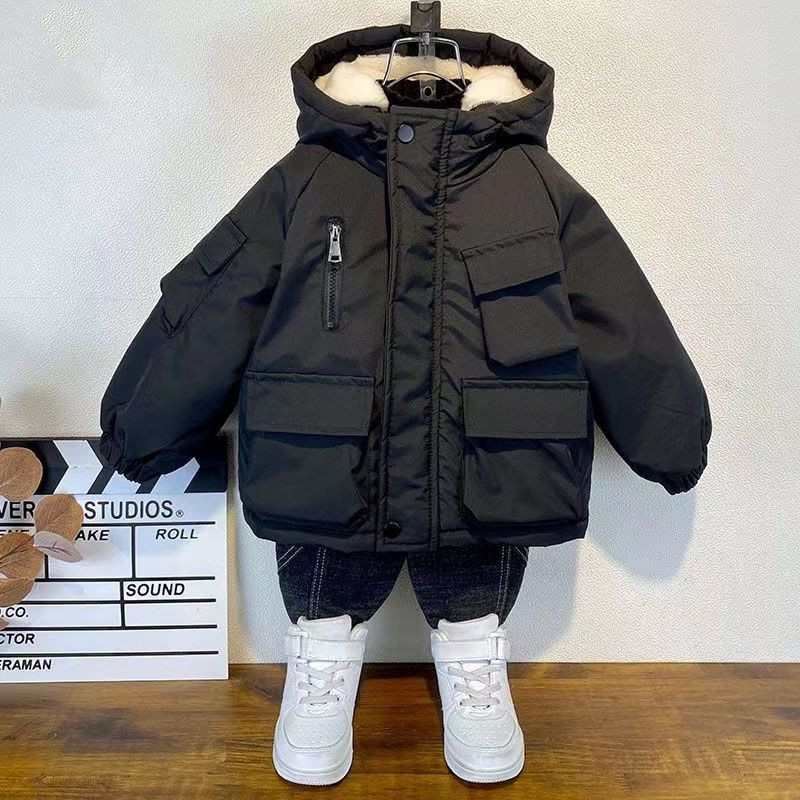 Kinder Jongens Pluche Warm Jac - Baby X Clothing recensie en prijs