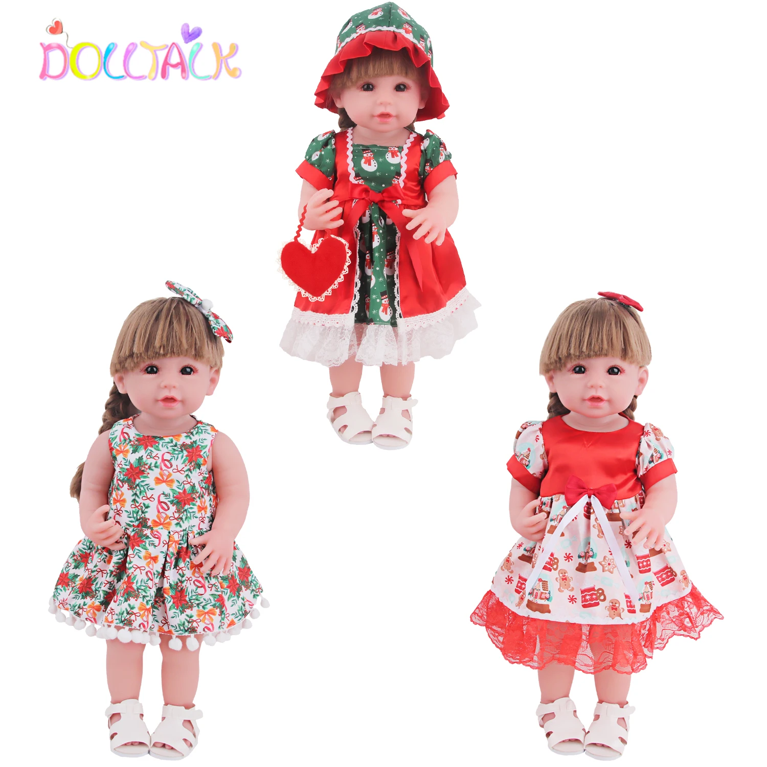22 Inch Reborn Pop Kleding Set - Baby Xmas Clothing recensie en prijs