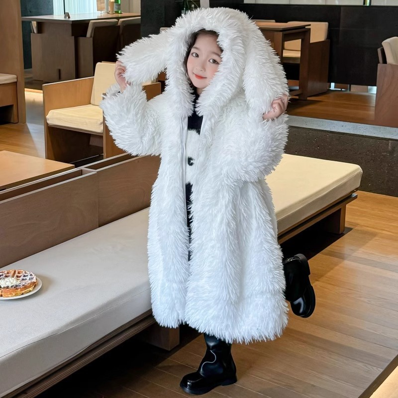 Herfst winter meisjes bontjas  - Baby X Clothing recensie en prijs