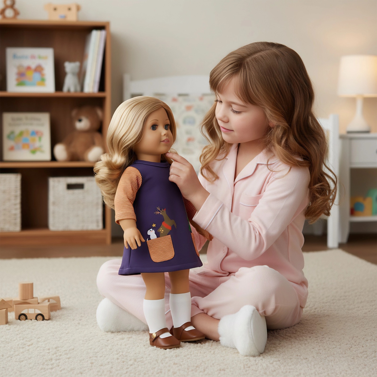 Leuke Jurk Voor 43 Cm Babypop  - Baby Xmas Clothing recensie en prijs